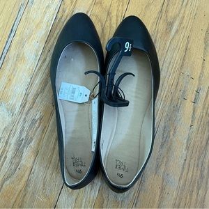 Time and Tru Casual Ballet Flats | Black | NWT| 9.5
